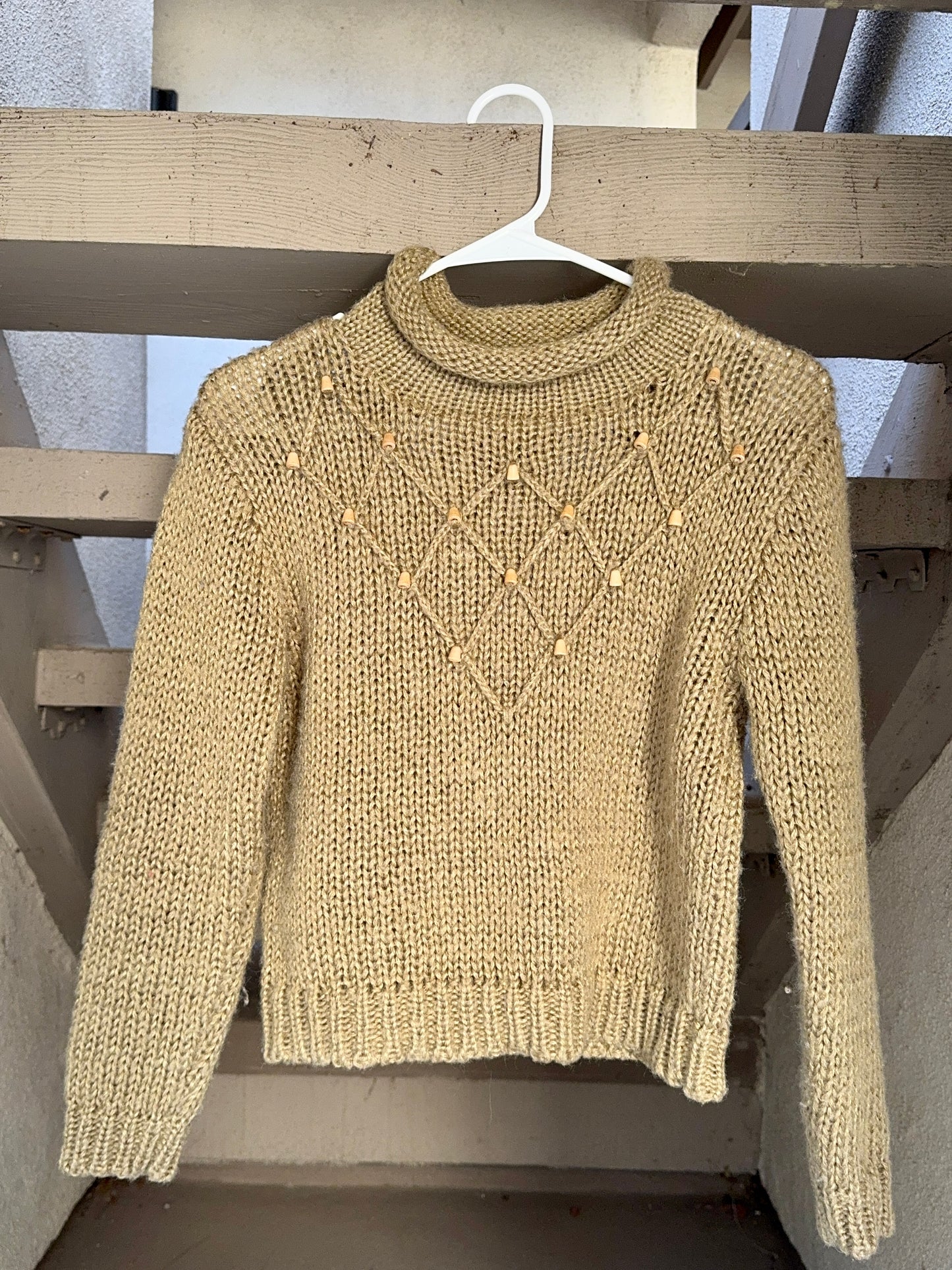 Vintage Pronto beaded sweater