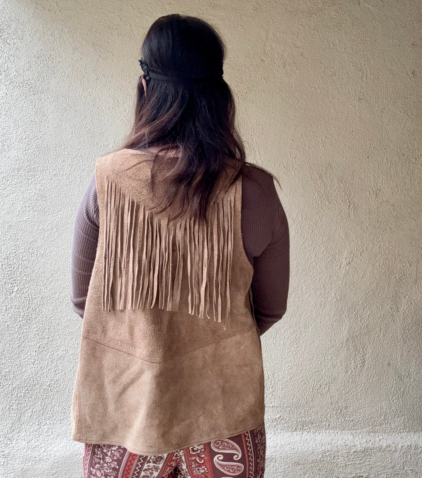 Vintage Genuine Western Brown Vest